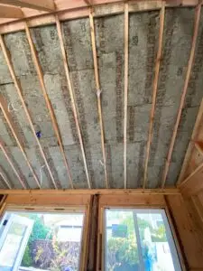 Add new insulation Wood safe ‘n’ sound 2